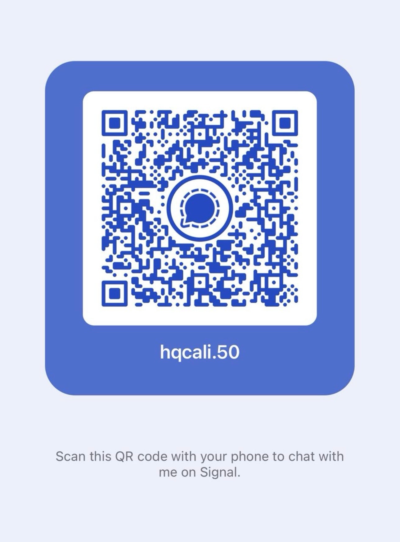 SIGNAL APP